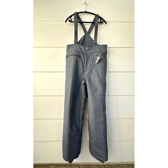 Tyrolia Other - Vintage Tyrolia Mens 36 Ski Pants Overalls‎ 1980s snowboard bibs gray outerwear
